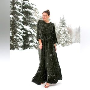 Dainty Jewells Autumn Embers Dress. Size XL. B:44 W:37 hips free.